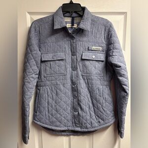 Magellan Quilted Jacket Shirt Size Medium